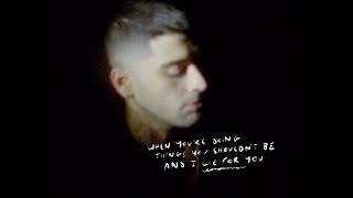 ZAYN  The Time Official Lyric Video [upl. by Ainahs]