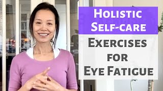 THREE EXERCISES FOR EYE FATIGUE  STRENGTHEN YOUR EYES [upl. by Anetsirhc955]