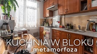 Metamorfoza małej KUCHNI W BLOKU z IKEA 🏠 [upl. by Nodlew]