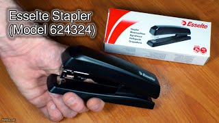 Esselte Stapler Model 624324 [upl. by Oidgime730]