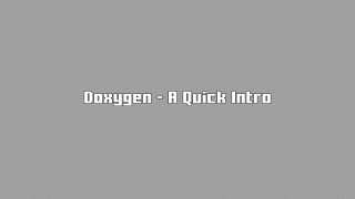 Doxygen [upl. by Laerdna]