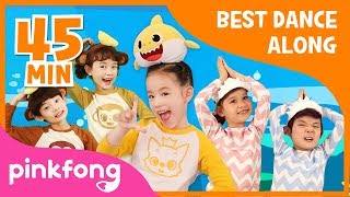 Baby Shark Dance and more  Best Dance Along  Compilation  Pinkfong Songs for Children [upl. by Vyky633]