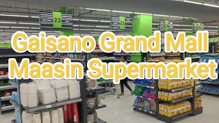 Gaisano Grand Mall Maasin Supermarket [upl. by Maher298]