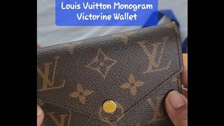 Louis Vuitton Monogram Victorine Wallet Where to find its date code [upl. by Selym]