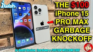 Investigating this iPhone 15 Pro Max quotClonequot from AliExpress called the VERYHDSN JDLE8 iWish [upl. by Dante]