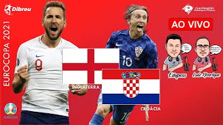 INGLATERRA X CROÁCIA AO VIVO  EUROCOPA  NARRAÇÃO [upl. by Fabrianne]