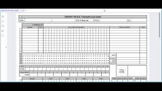 how to make a cricket scorebook and find out this video [upl. by Robinia]