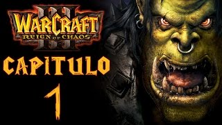 Warcraft III Reign of Chaos  La invasión de Kalimdor  Capítulo 1 quotTierra a la vistaquot [upl. by Anekahs]