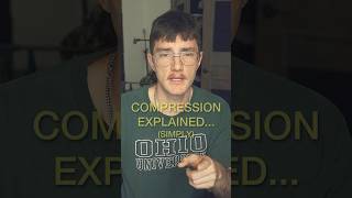 Explaining compression… audioengineer compressor compression musicproduction musician producer [upl. by Jephum]