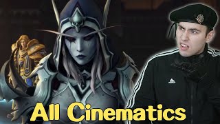 All WoW Shadowlands Cinematics Reactions  All World of Warcraft Shadowlands Cutscenes Cinematics [upl. by Ettegirb]