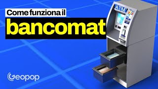 Come funziona il bancomat Ecco cosa succede quando inseriamo la carta nellATM [upl. by Dominik]