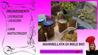 MARMELLATA DI MELE BIO [upl. by Le507]