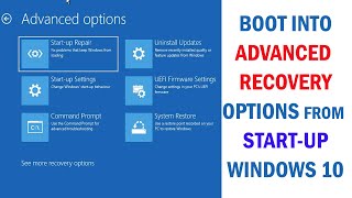 Fix windows 10 startup problems [upl. by Benedikta]