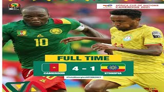 Cameroon vs Ethiopia 41 Highlights [upl. by Leverick482]