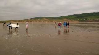 Croyde Bay Beach Devon [upl. by Helbonna]