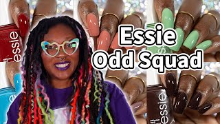 Essie Odd Squad Winter 2024 Nail Polish Collection Swatches And Review [upl. by Nameerf]