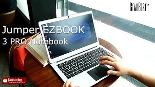 Jumper EZBOOK 3 PRO Notebook  Gearbestcom [upl. by Trebliw]