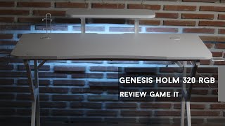 Genesis holm 320 RGB Blanco review completa  GameIt ES [upl. by Anha]