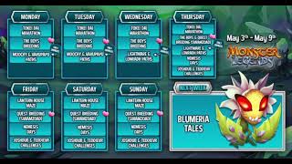 BLUMERIA TALES  MONSTER LEGENDS UPDATE SCHEDULE [upl. by Press]