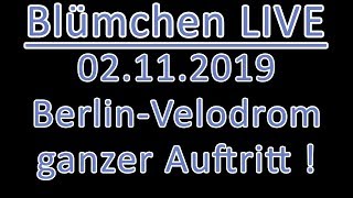 Blümchen LIVE  02112019 Berlin  Velodrom  ganzer Auftritt [upl. by Aniratac233]