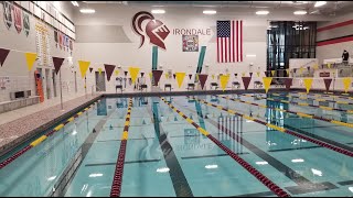 Irondale Knights Swimming amp Diving vs Roseville [upl. by Seften61]