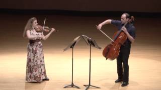 Bartok Transylvanian Dance  Rachel Barton Pine and Mike Block [upl. by Favien]