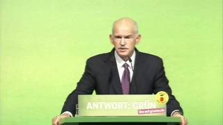 Giorgos Papandreou auf der BDK 2011 [upl. by Akimyt152]