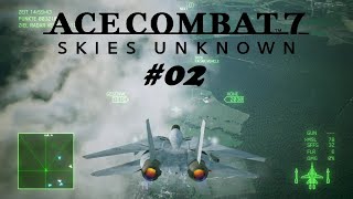 ACE COMBAT 7 02 LuftBoden Angriff und übel schnelle Drohnen [upl. by Aymahs]