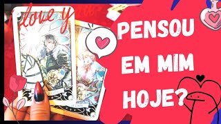 Pensou em mim hoje 81998966126 bruxa dom maktub encanto baralhocigano tarot [upl. by Akinihs352]