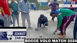 Bocce Volo Match Szabist IMC MPK Sports Week Start 2024 Day 01 [upl. by Ariuqahs318]