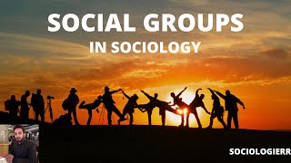 Social group groups typessocial distancestreotypessociologysociologierr [upl. by Eynenihc]