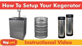 How To Setup a KegLand Series 4 Kegerator [upl. by Ayomat]