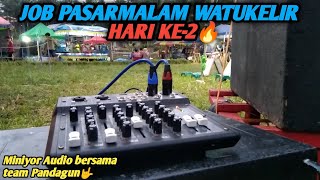 DETIKDETIK MINIYOR DISURUH KECILIN VOLUME KARENA KE BANTEREN SAAT JOB PASARMALAM‼️Job H2 [upl. by Benedick127]