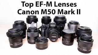 Must Have Prime Lenses for the Canon M50 Mark ii and any EFM mount cameras [upl. by Behl463]