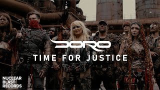 DORO  Time For Justice OFFICIAL MUSIC VIDEO [upl. by Jeavons]