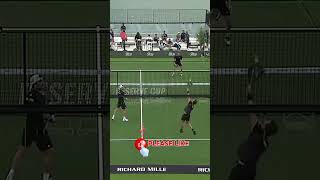 TOO STRONG 🔥🔥 Padel Highlights bestofpadel [upl. by Arerrac4]