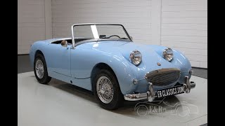 Austin Healey Sprite MK1  Frogeye  Restored  1960 VIDEO wwwERclassicscom [upl. by Ettenhoj]