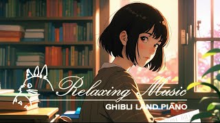 Relaxing Ghibli Piano Melodies 🎁 Ghibli Music Collection 2024 🌈 Best Ghibli Piano Collection [upl. by Nnyleuqaj]