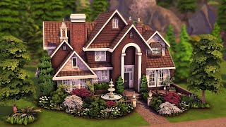 Large Family Home  The Sims 4 Speed Build [upl. by Aisaim]