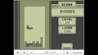 Tetris Friends  Tetris 1989  Lv 19 start [upl. by Gierc]