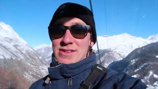 Snowboarding the SWISS ALPS Zermatt Switzerland [upl. by Yesnek]