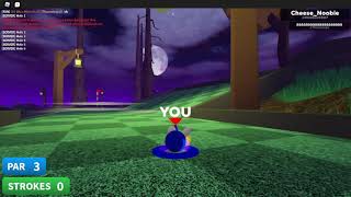 cool hio hole 6 graveyard roblox super golf [upl. by Aronael]