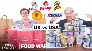 US vs UK Food Wars Season 2 Marathon  Food Wars  Food Insider [upl. by Eirrek12]