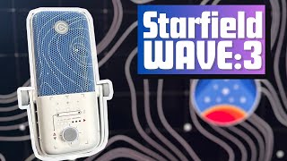 Starfield Elgato WAVE3 Mic Test Unboxing and Review [upl. by Pinsky]