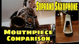 Soprano saxophone mouthpiece Comparison rico otto link Bari [upl. by Amalea354]