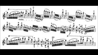 Niccolò Paganini  Caprice for Solo Violin Op 1 No 9 Sheet Music [upl. by Aynek244]