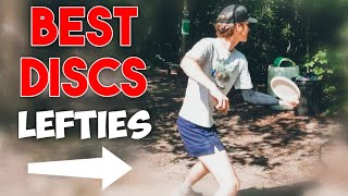 Top 3 BEST Discs for Left Handed Disc Golfers Fixated Disc Golf [upl. by Ydnat]