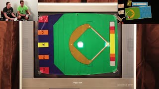 Lets Play Baseball Magnavox Odyssey 1972 [upl. by Hanonew]