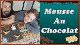 🍫 Recette Facile de la Mousse au Chocolat Maison 🍫 [upl. by Loydie]