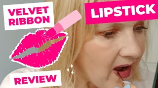 Lisa Eldridge Velvet Ribbon Lipstick and Lip Pencil Review  Over 50s [upl. by Ynnelg699]